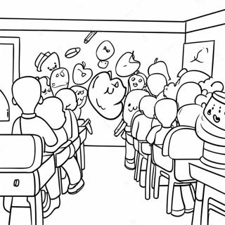 Retour À L'école 2ème Année Pages À Colorier