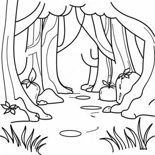 Page A Colorier De La Foret Enchantee 44102-36676