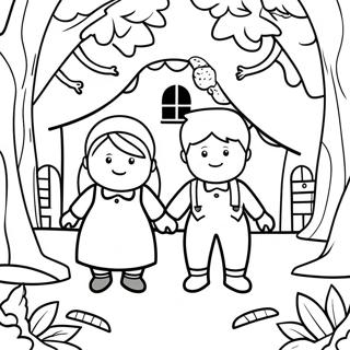 Page A Colorier Hansel Et Gretel 44202-36753