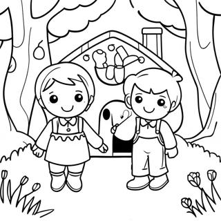 Page A Colorier Hansel Et Gretel 44202-36754