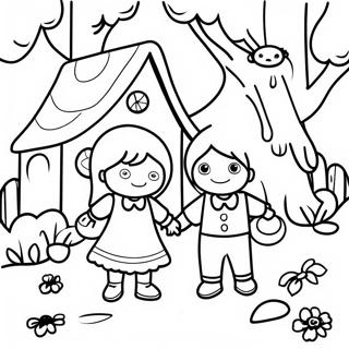 Page A Colorier Hansel Et Gretel 44202-36755