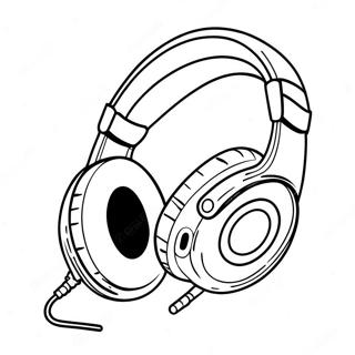 Page A Colorier Casque Audio 44222-36780