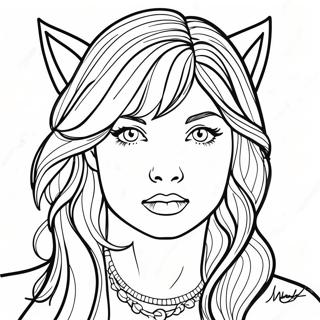 Page A Colorier Roxanne Wolf 44252-36799