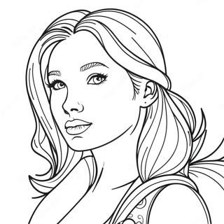 Page A Colorier Roxanne Wolf 44252-36800