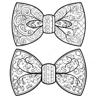 Page A Colorier De Noeud Papillon Colore 44313-36846