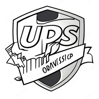 Page A Colorier Du Logo Ups 44352-36880