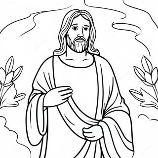 Pages De L'histoire De Jésus Bible Pages À Colorier