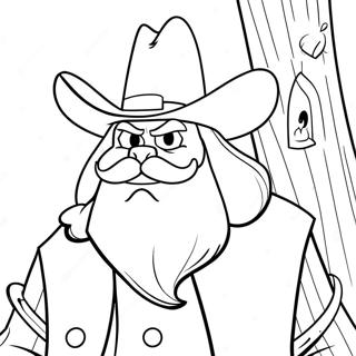 Yosemite Sam Pages À Colorier