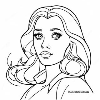 Page A Colorier Personnages De Wandavision 44753-37207