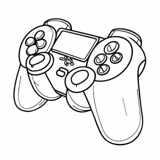 Page A Colorier De La Manette Playstation 44803-37248