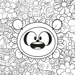 Page A Colorier De Takashi Murakami 44822-37256