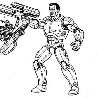 Terminator Pages À Colorier