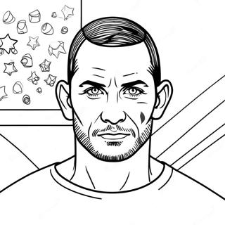 Page A Colorier De Cm Punk 44852-37280