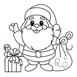 Page A Colorier De Pere Noel Mignon 44913-37326