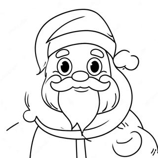 Page A Colorier De Pere Noel Mignon 44913-37327