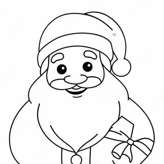 Page A Colorier De Pere Noel Mignon 44913-37328