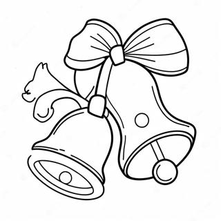 Page A Colorier Festive Des Cloches De Noel 45033-37429