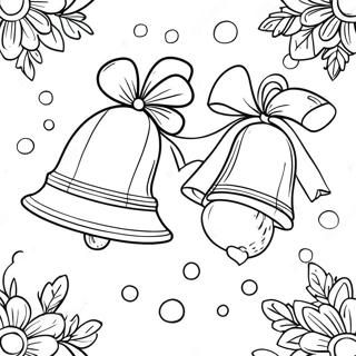 Page A Colorier Festive Des Cloches De Noel 45033-37430