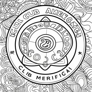 Page A Colorier Du Logo Du Club America 45042-37428