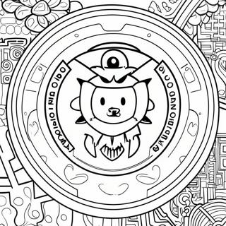 Page A Colorier De La Mascotte Du Club America 45043-37437