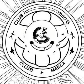 Page A Colorier De La Mascotte Du Club America 45043-37439