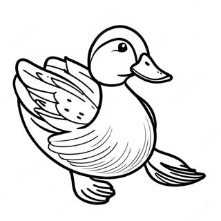 Page A Colorier Du Canard Colvert 45072-37472