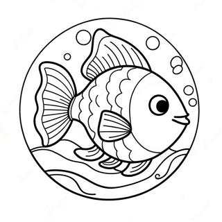 Page A Colorier Du Logo De Lecole De Natation Goldfish 45153-37505