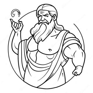 Page A Colorier De Zeus 45193-37534