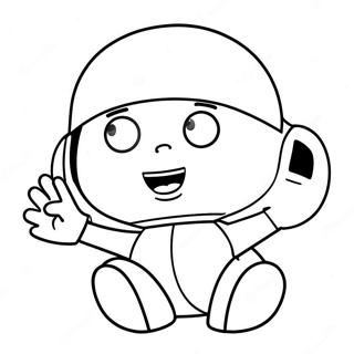 Page A Colorier Pocoyo 4521-3636