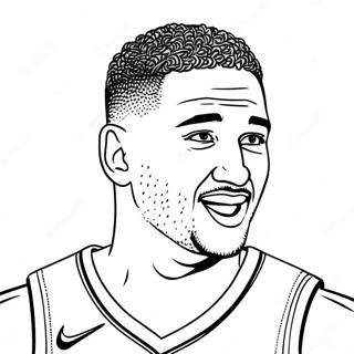 Page A Colorier Klay Thompson 45283-37611