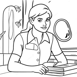 Page A Colorier Nancy Drew 45333-37655