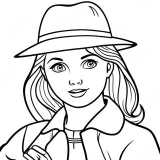 Page A Colorier Nancy Drew 45333-37656