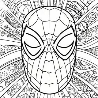 Page A Colorier Iron Spider De La Guerre De Linfini 45373-37686