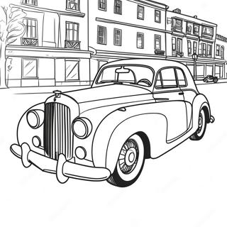 Page A Colorier De Voiture Bentley 45493-37776