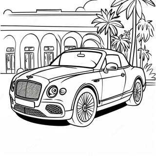 Page A Colorier De Cabriolet Bentley De Luxe 45494-37783