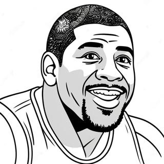 Magic Johnson Pages À Colorier