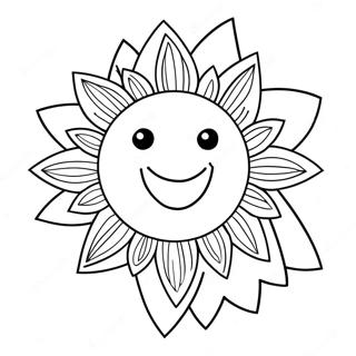 Page A Colorier De Soleil Brillant 45534-37816