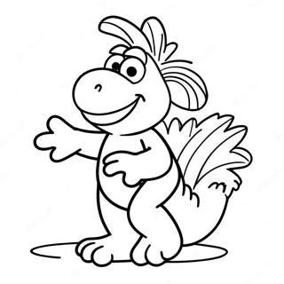 Page A Colorier De Gobo Le Fraggle Explorant 45544-37831