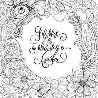 Page A Colorier Verset Biblique En Calligraphie 45653-37911