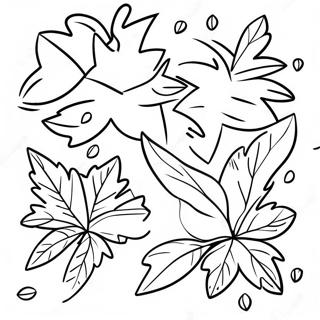 Page A Colorier Feuilles Dautomne De Maternelle 45673-37925