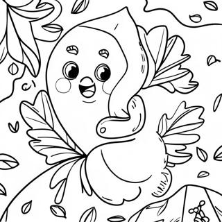 Page A Colorier Feuilles Dautomne De Maternelle 45673-37928