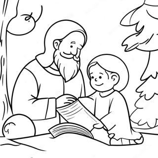 Page A Colorier Verset Biblique De Noel 45713-37958