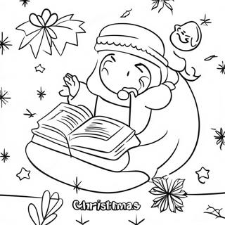 Page A Colorier Verset Biblique De Noel 45713-37960