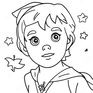 Peter Pan Pages À Colorier