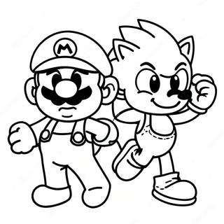 Page A Colorier Mario Et Sonic 45753-38014