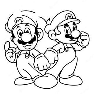 Page A Colorier Mario Et Sonic 45753-38015