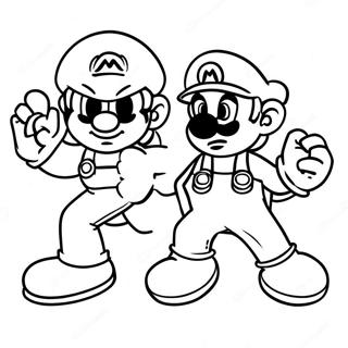 Page A Colorier Mario Et Sonic 45753-38134