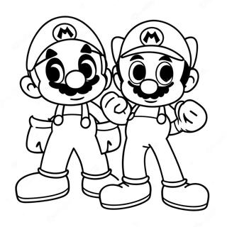 Page A Colorier Mario Et Sonic 45753-38135