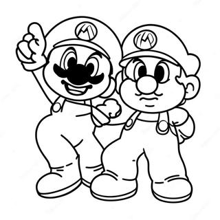 Page A Colorier Mario Et Sonic 45753-38136