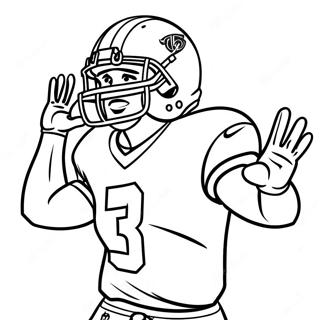 Tua Tagovailoa Pages À Colorier